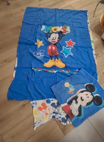 Parure de lit Mickey 1personne