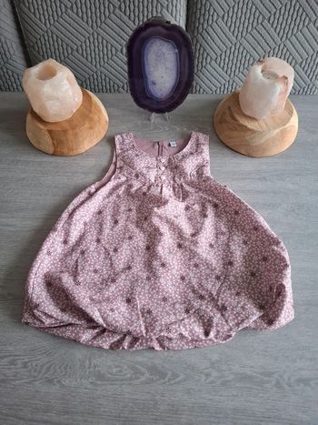 robe fleurie parme 23 mois