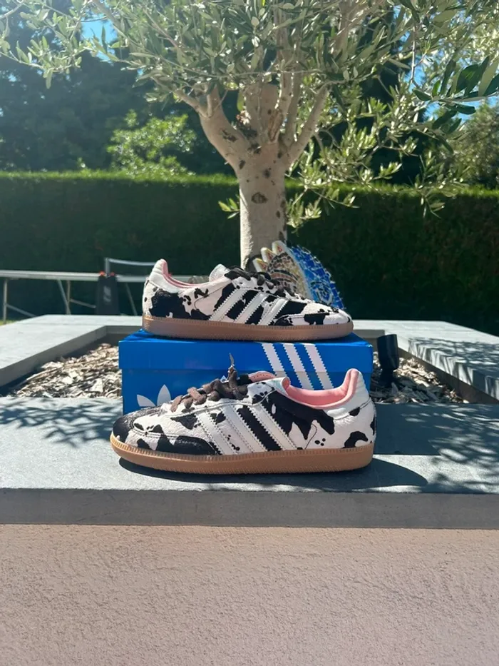 Adidas Samba OG - Cow Print Exclu ASOS - 38 2/3