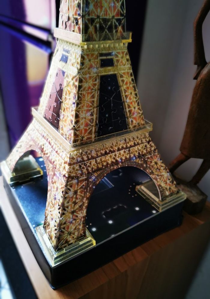 Puzzle 3D Tour Eiffel lumineuse - photo numéro 7