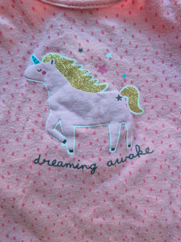 Pyjama grenouillère dors-bien Tex Baby taille 1 mois - photo numéro 5