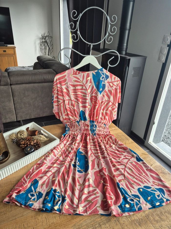 Robe Magique Courte Femme Corail Taille Unique - photo numéro 2