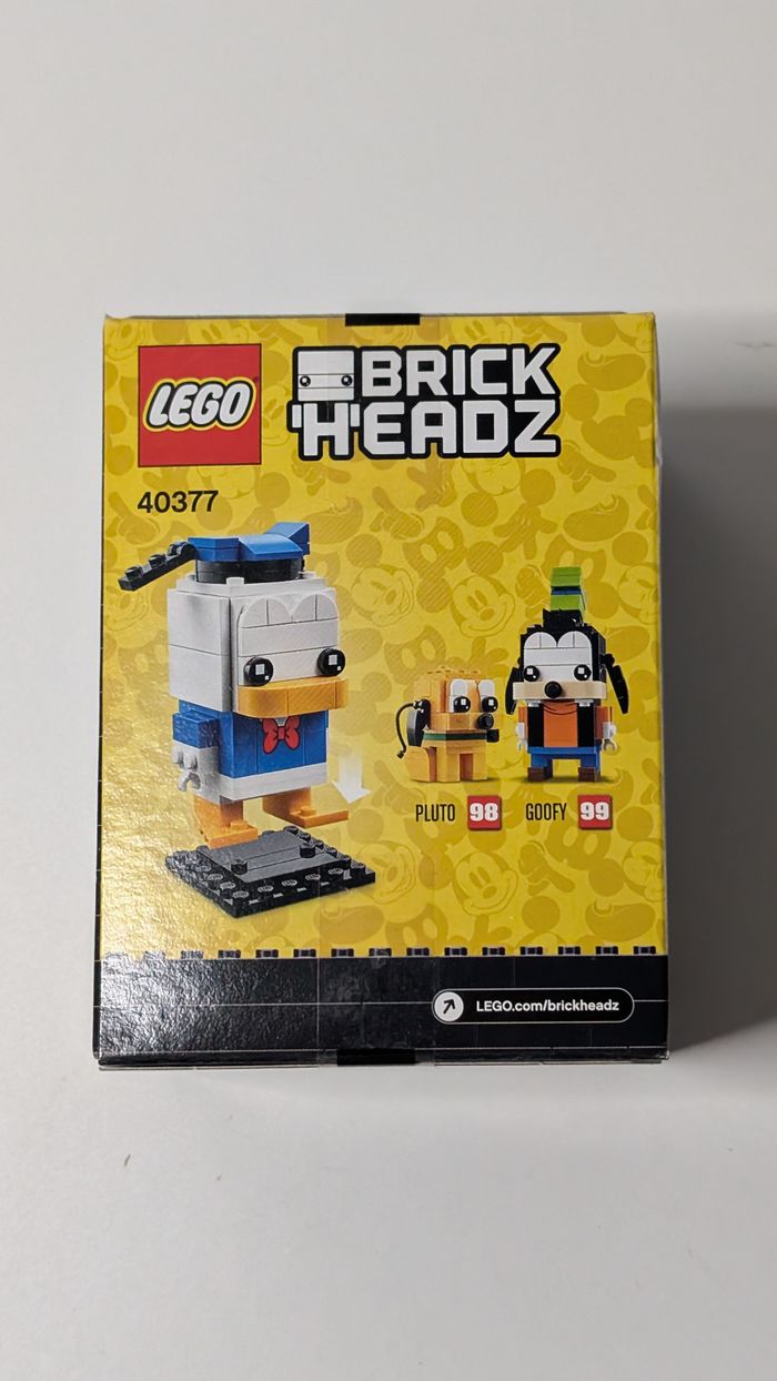 [Lego] Set Brickheadz Disney Donald Duck 40377 - photo numéro 3