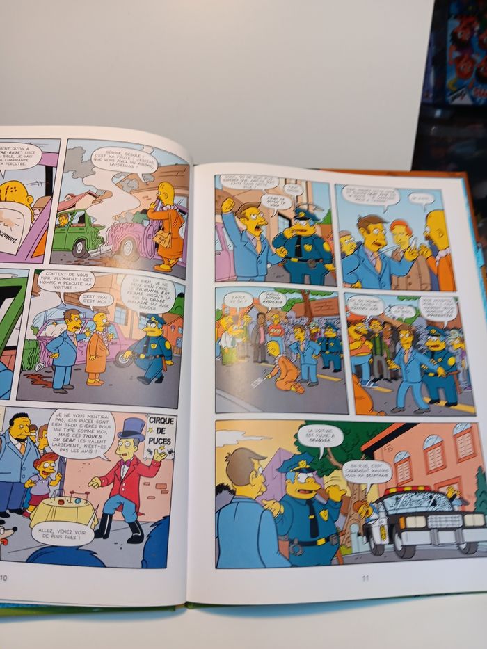 Livre Bande dessinée les Simpson Camping en délire - photo numéro 5