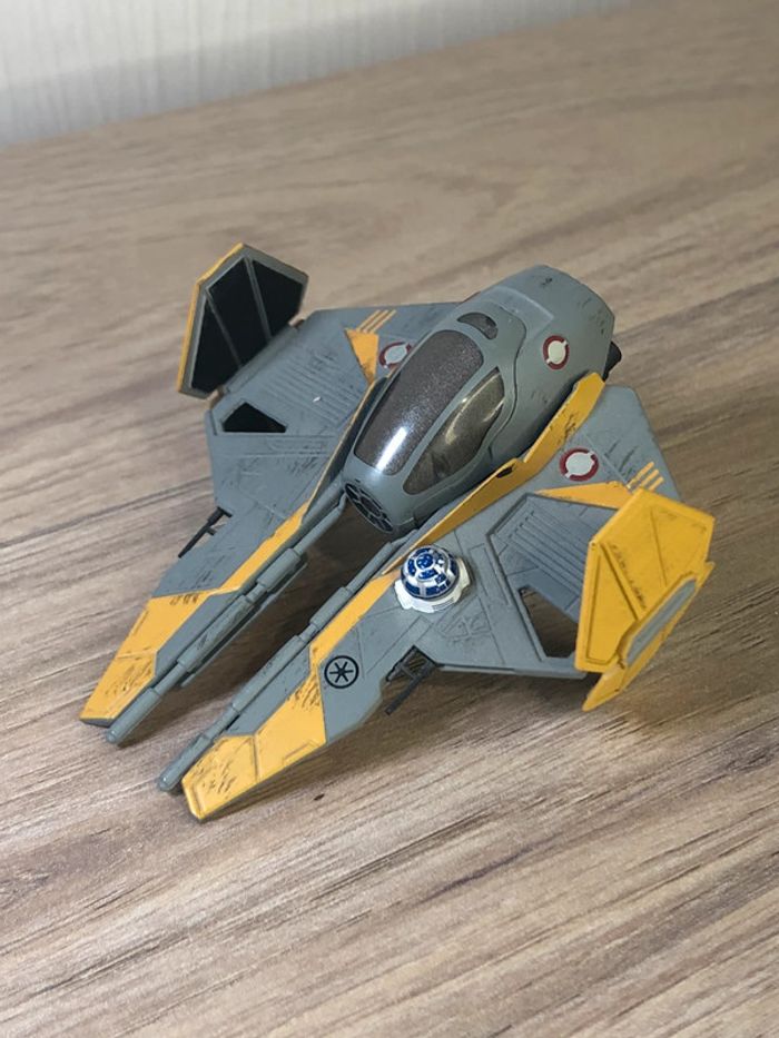 Figurine plomb miniature star wars vaisseau anakin