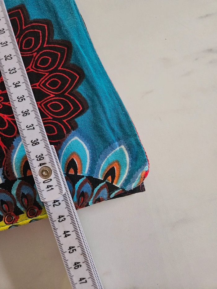Jupe porte feuille réversible multicolore taille unique - photo numéro 15