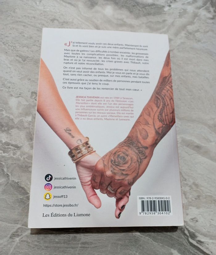 Jessica thivenin mes enfants mes batailles - photo numéro 2