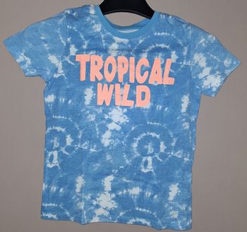 Tee-shirt manches courtes Tropical Wild La Halle 6 ans