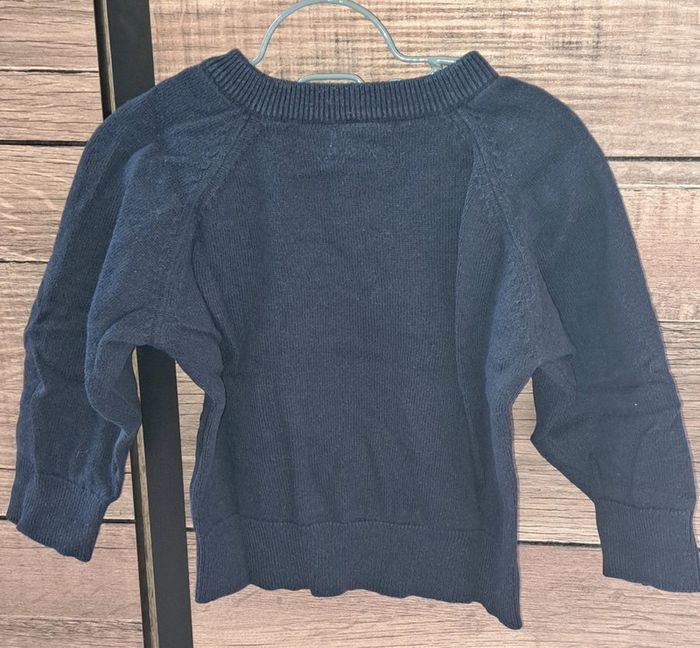 Pull bleu marine Eden et Victor 9 mois - photo numéro 5