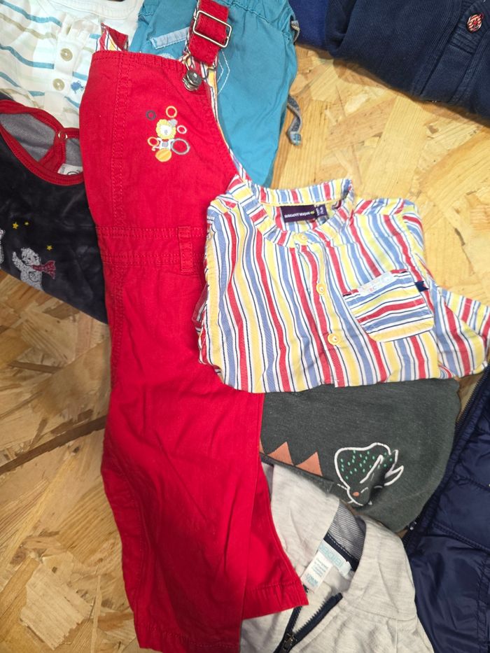 Lot de 15 vêtements garçon hiver printemps 18 mois - photo numéro 6