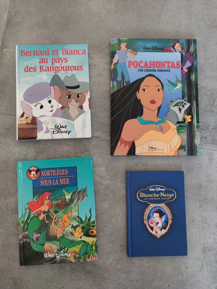 Disney 3 magnifique livres Disney