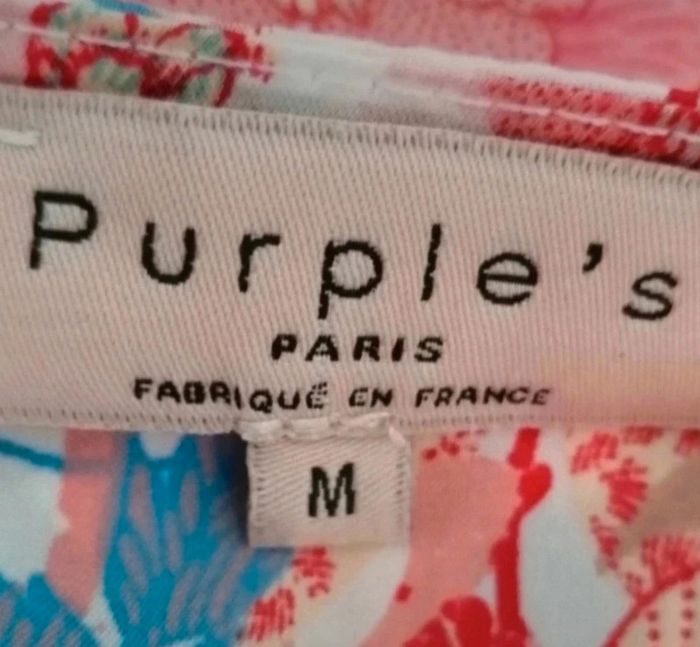 Robe Delphine Purple's Paris taille M - photo numéro 8