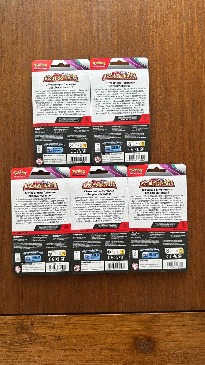 Pokemon Artset EV2 Evolution à Paldea - photo numéro 2