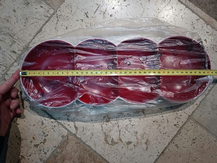 NEUF - Tupperware, plat de service allegra, 4 compartiments, 41cm - photo numéro 3