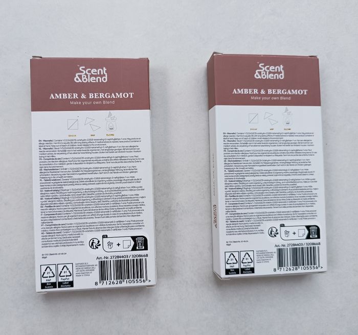 Tablette de cire parfumée Ambre & Bergamote - photo numéro 2