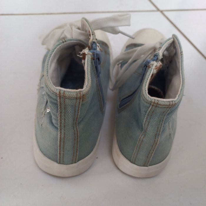 Baskets montantes toile 38/39 - photo numéro 4