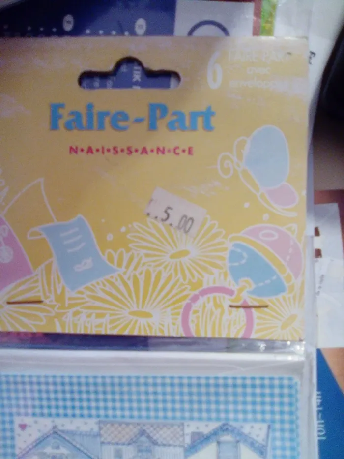 Faire part. Naissance - photo numéro 2