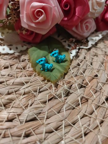 🐕Paire de boucle d'oreille motif chien🐕