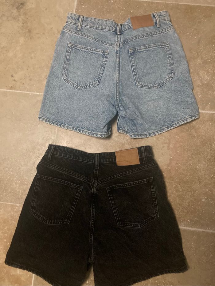 2 shorts en jean - photo numéro 2