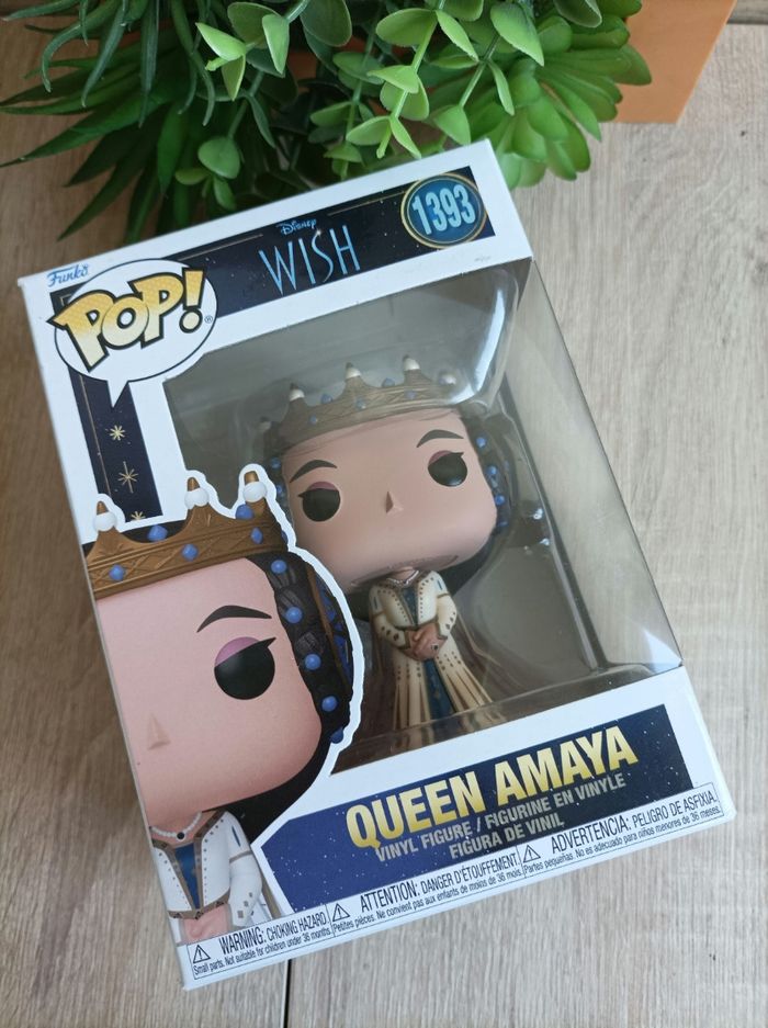 Figurine Queen Amaya Disney Wish funko pop