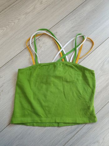 Crop top vert