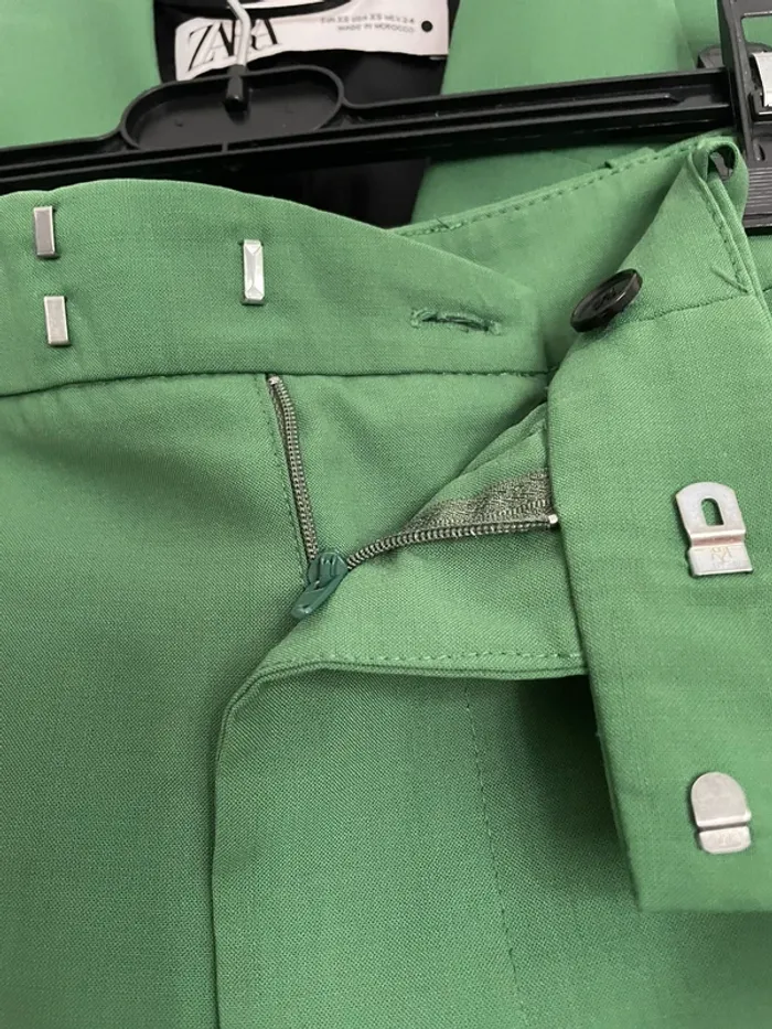 Ensemble tailleur pantalon Zara en laine taille XS - photo numéro 10