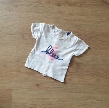 🩷 Tee-shirt MC 3 mois Kiabi #emyfleury_3moisfille3 mois Kiabi #emyfleury_3moisfille