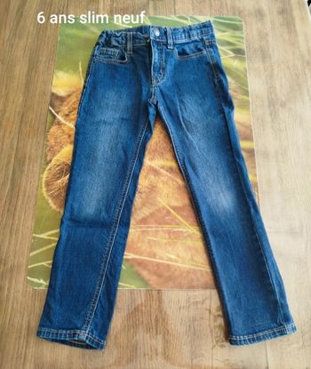 Jeans slim 6 ans 