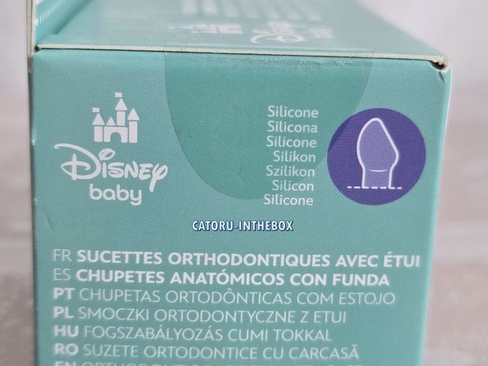 Sucettes / Tétines avec étui / Pacifiers bébé Disney Baby Stitch sans BPA FREE - photo numéro 3