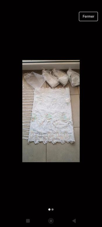 🎀 NEUF Lot de 4 étoles à sequins