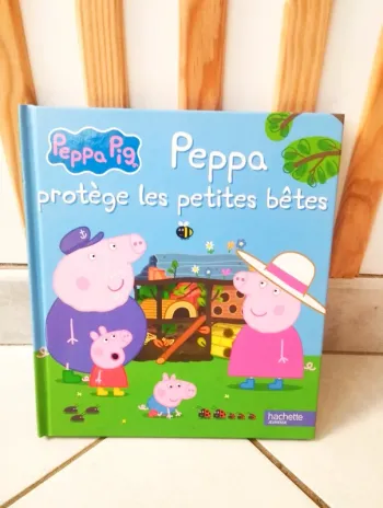 Livre Peppa pig protège les petites bêtes