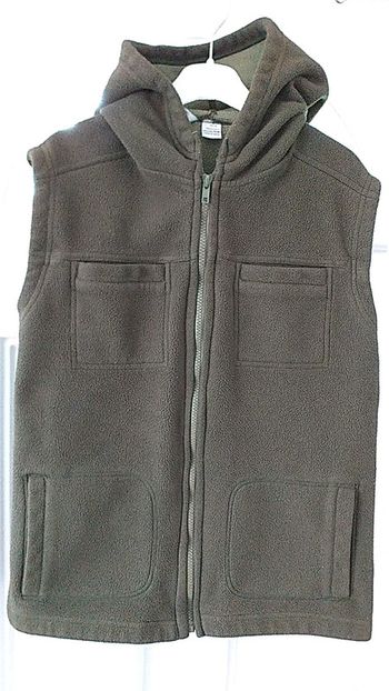 Doudoune polaire kaki