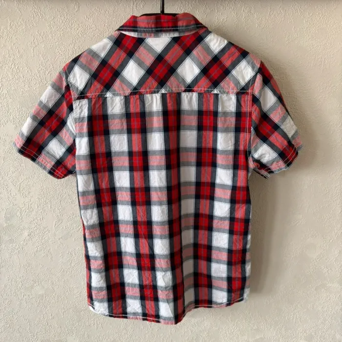 Chemise à carreaux 14 ANS - photo numéro 2