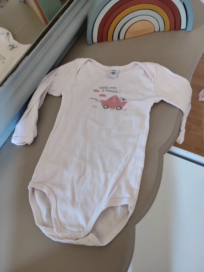 Body manches longues 18 mois Petit bateau - photo numéro 2