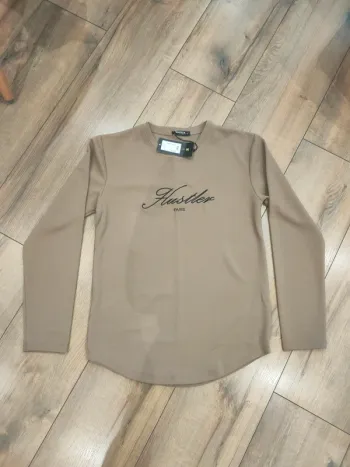 Pull homme camel taille S fin Mentex