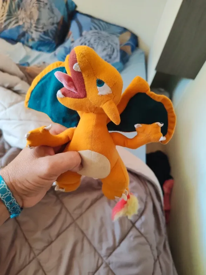 Peluche pokemon dracaufeu - photo numéro 7