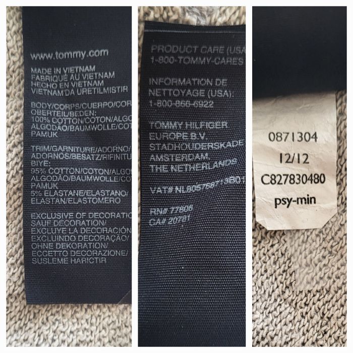Tommy Hilfiger Sweat zippé ML TXL-Gris &Marine-Hilfiger brodé & Zip Intégral - Manhattan 54W 85th - photo numéro 5