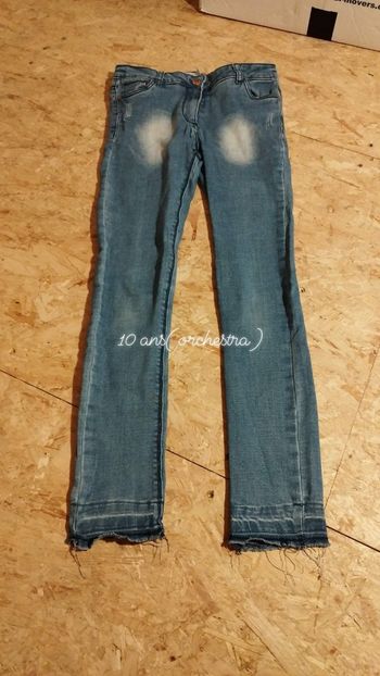 Pantalon - jeans fille 10 ans