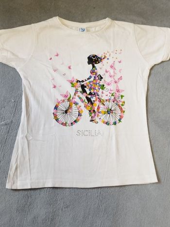 T-shirt manches courtes 3-4 ans Sicile