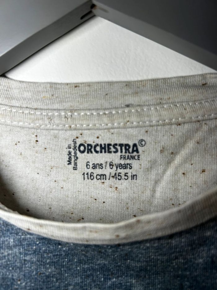 T-shirt manches longues Orchestra - Taille 6 ans - photo numéro 2