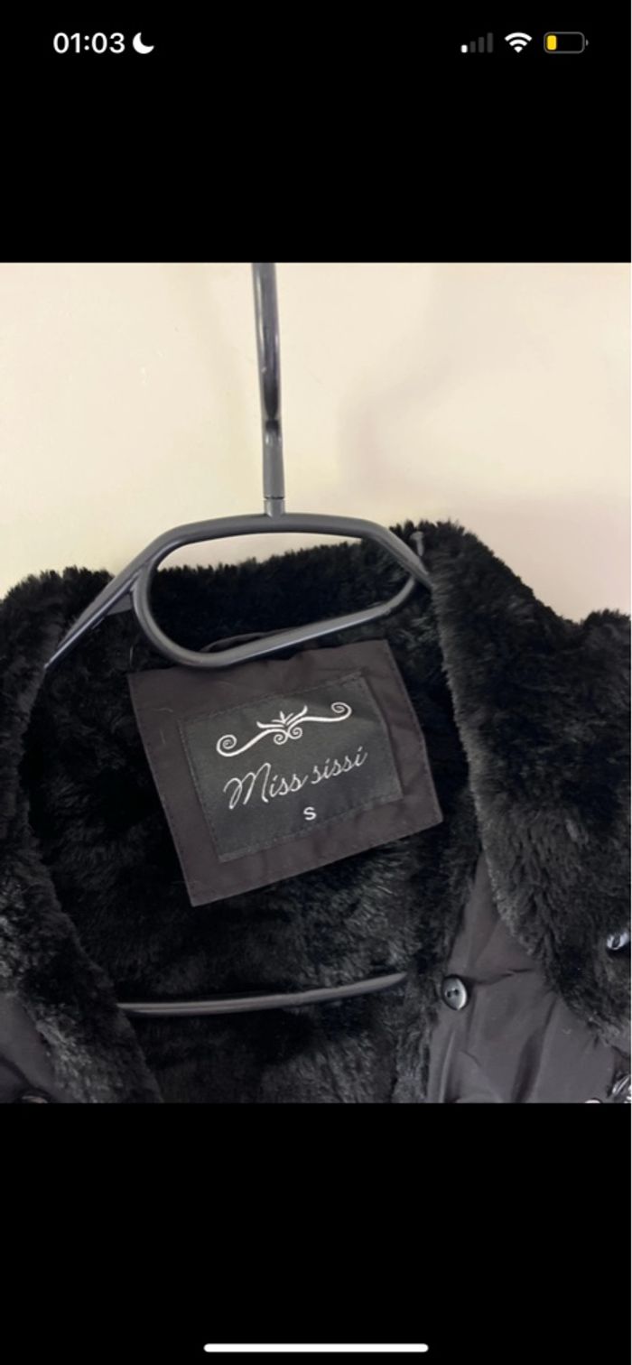 Manteau ajusté Noir - photo numéro 4
