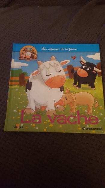 livre.  la vache