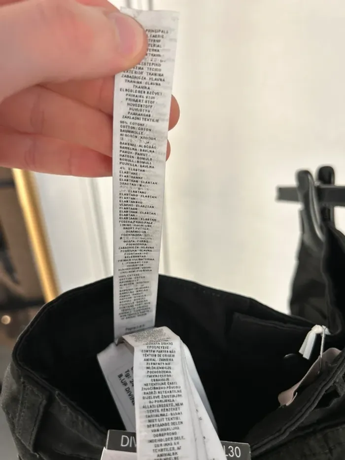 Jean skinny taille haute Noir LiuJo W24 L30 neuf - photo numéro 10