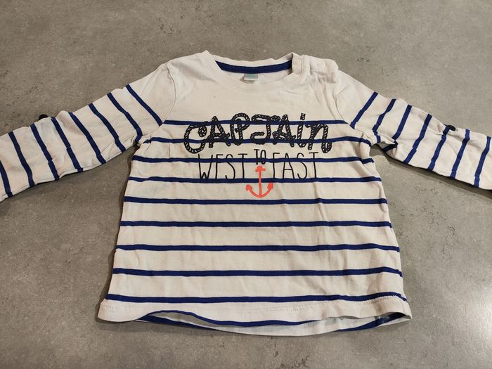 Lot de 4 t-shirts manches longues enfant garçon + un body manches longues– Taille 18 mois - photo numéro 3