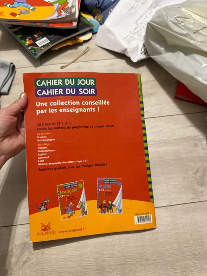 Cahier du jour du soir CE1 français neuf - photo numéro 2