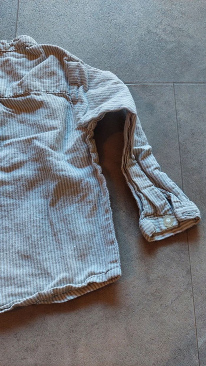Chemise tex baby 9 12 mois - photo numéro 8