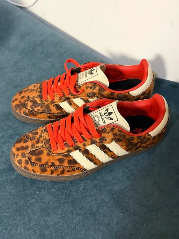 adidas Originals Samba OG 'Preloved Red Leopard' Taille 40 - photo numéro 2
