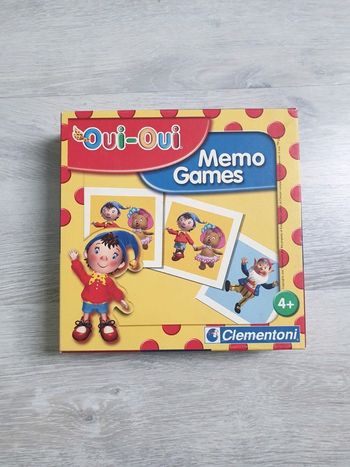 Jeu de memory Oui-Oui 76 cartes clementoni