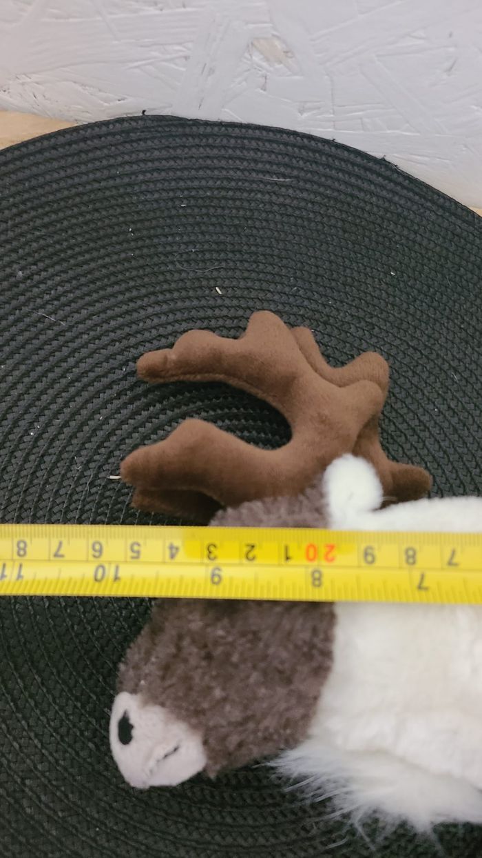 peluche renne debout - photo numéro 2