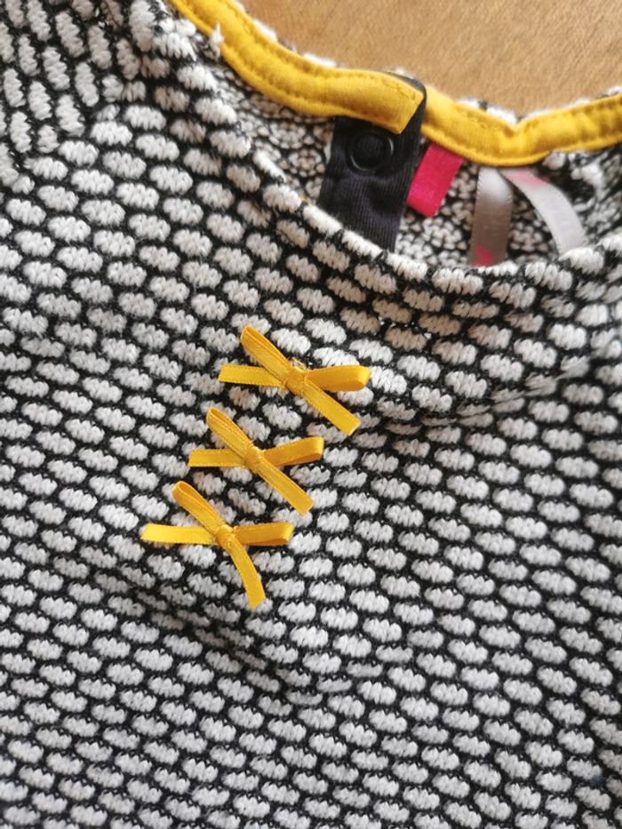 🌼 Orchestra robe mi-saison 12mois 74cm coton fille 👶 - photo numéro 2